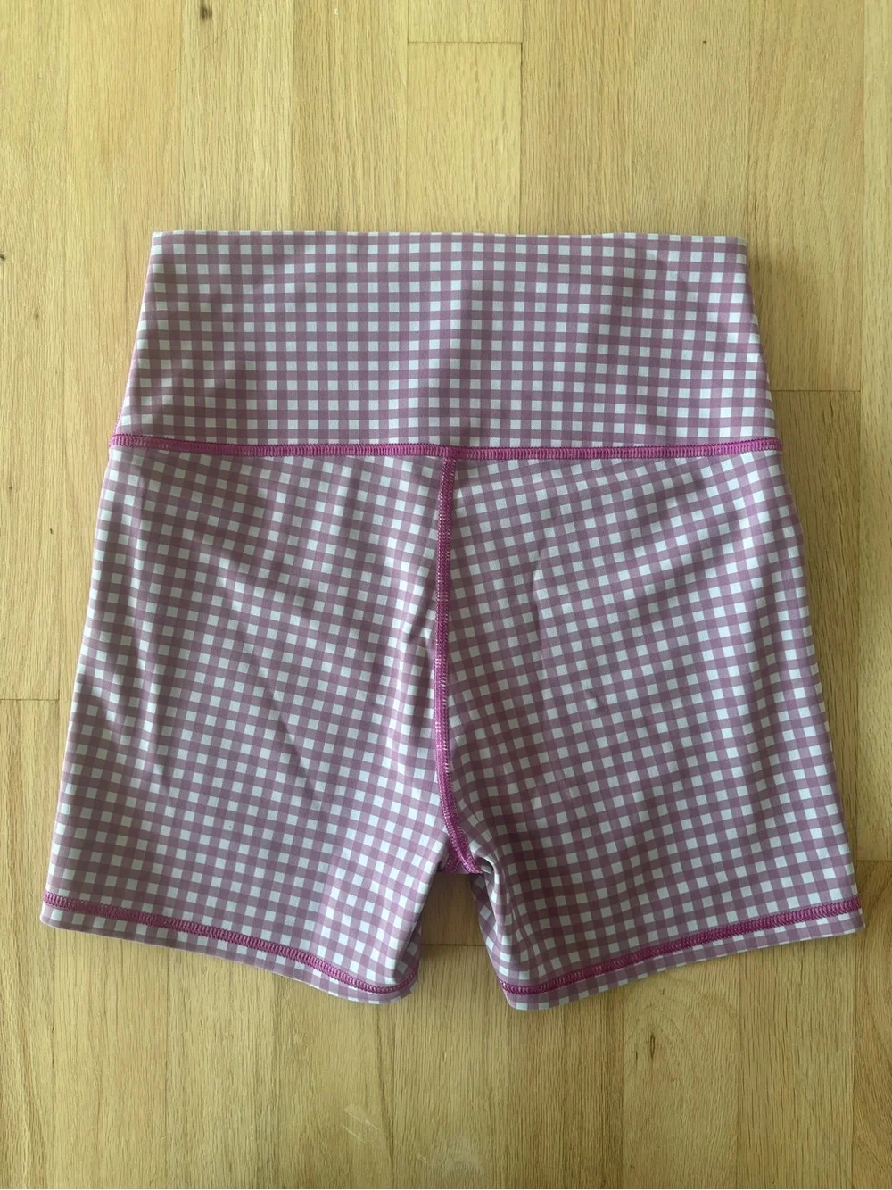 Alo Yoga Gingham Vapor Set